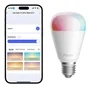 Aqara Bombilla LED Inteligente T2 E27 10,5W Zigbee/Thread/Bluetooth - Regulable, 1100 lm, HomeKit Adaptive Lighting, Compatible con Alexa, Google Home, Apple HomeKit, Matter