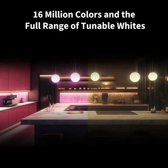 Aqara Bombilla LED Inteligente T2 E27 10,5W Zigbee/Thread/Bluetooth - Regulable, 1100 lm, HomeKit Adaptive Lighting, Compatible con Alexa, Google Home, Apple HomeKit, Matter