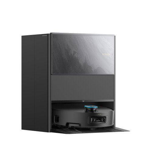 Dreame Aqua10 Ultra Track Complete 010201AA000641 Robot Aspirador con Autovaciado y Fregado, Depósito Combinado, Negro