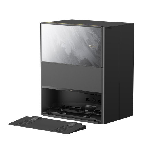 Dreame Aqua10 Ultra Track Complete 010201AA000641 Robot Aspirador con Autovaciado y Fregado, Depósito Combinado, Negro