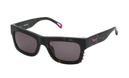 Zadig&Voltaire SZV303-520722 Gafas de sol con montura negra y lentes rosas