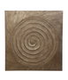 DKD Home Decor Decoración de Pared Mango Dorado Envejecido 120x120x3,5 cm
