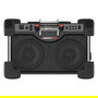 PerfectPro ROCKHART 18V Baustellenradio - Radio de obra digital con DAB+/FM, Bluetooth 5.2, NFC, 60W, 4 altavoces, resistente a golpes y agua (IP44), Negro/Rojo