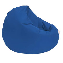 Atelier Del Sofa Puff de Jardín 100 Cushion Pouf - Azul para Exterior, Impermeable, Ø100 cm