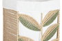 DKD Home Decor Set de 3 Cestas de Fibra y Poliéster Verde