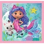 Clementoni Casa de Muñecas de Gabby Puzzle 3x48 Piezas CLE8005125250028