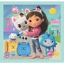 Clementoni Casa de Muñecas de Gabby Puzzle 3x48 Piezas CLE8005125250028
