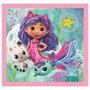 Clementoni Puzzle La Casa de Muñecas de Gabby 3x48 piezas