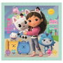 Clementoni Puzzle La Casa de Muñecas de Gabby 3x48 piezas
