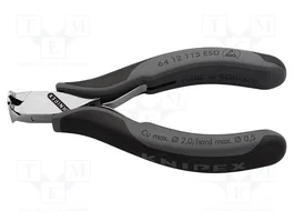 KNIPEX Alicates de corte de punta ESD 115 mm