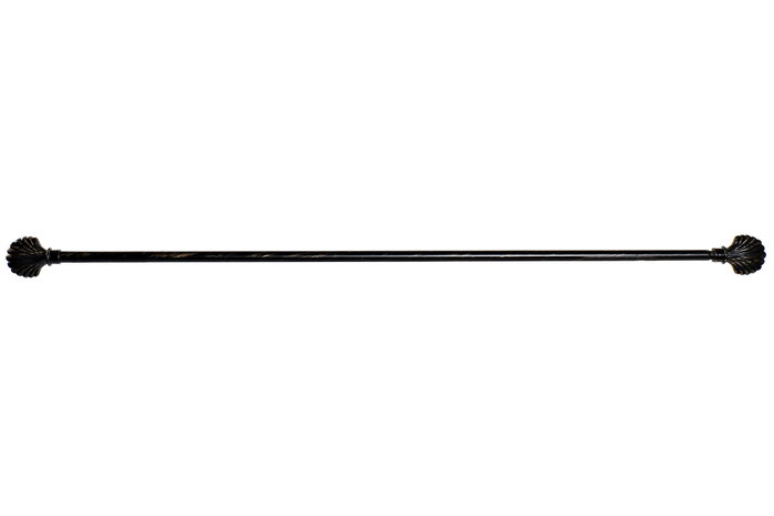 DKD Home Decor Barra Cortina Negro Metal 16 x 16 x 120 cm (4 Unidades) DKD Home Decor Barra Cortina Negro Metal 16 x 16 x 120 cm (4 Unidades)