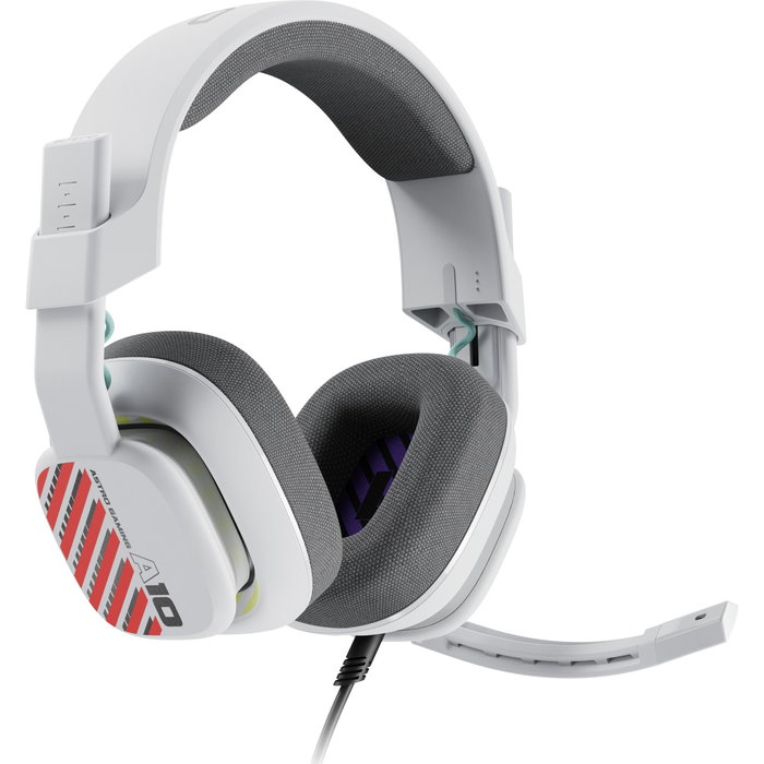 Logitech ASTRO Gaming A10 Auriculares Gaming Diadema InalÃ¡mbricos con MicrÃ³fono Boom, Blanco, 20-20000Hz, Compatibles con PC, PS4, PS5, Xbox One, Series X|S