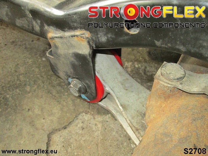 StrongFlex STF276166B Kit Completo Silentblocks Suspensión Subaru Exiga (09-14) YA, Impreza III (07-14) GE GV GH GR, Impreza IV (11-16) GP GJ