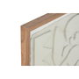 DKD Home Decor Cuadro Cristal Abstracto Beige Surtido de 2 Unidades