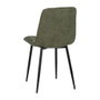 Ixia Silla Verde Tejido-Metal Contract