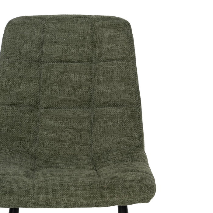 Ixia Silla Verde Tejido-Metal Contract
