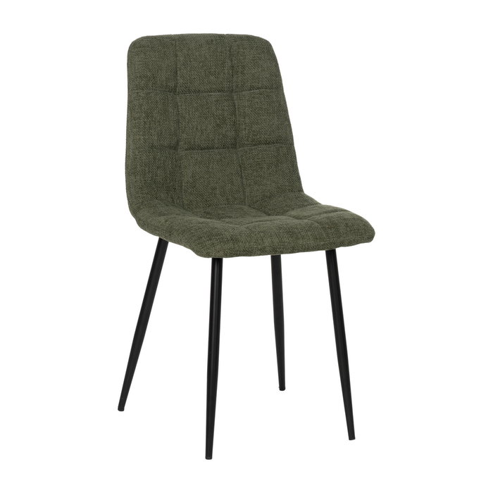 Ixia Silla Verde Tejido-Metal Contract