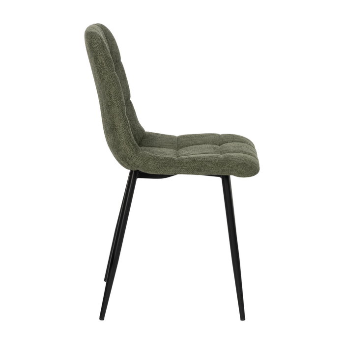 Ixia Silla Verde Tejido-Metal Contract