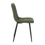 Ixia Silla Verde Tejido-Metal Contract