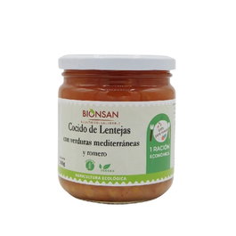 BIONSAN Cocido de Lentejas con Verduras Eco 280g