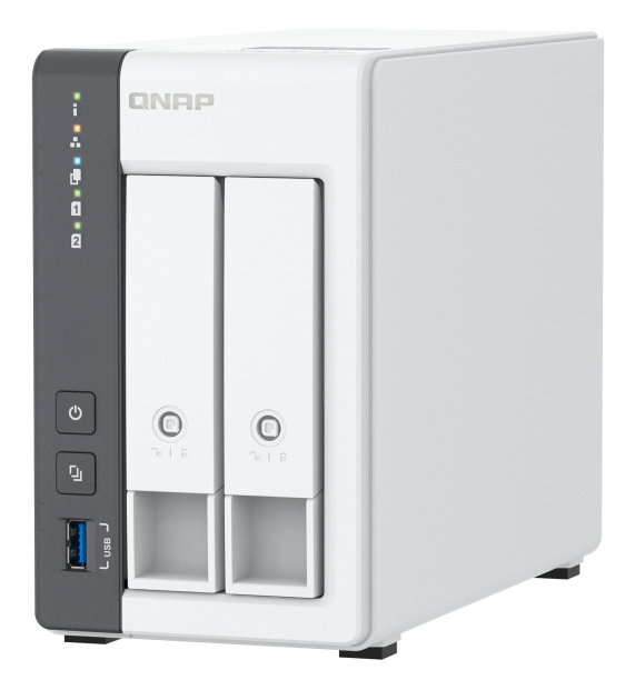 Qnap Servidor NAS TS-216GR+ con 2 Bandejas ARM Quad-Core 2 GHz 4 GB RAM 2.5 GbE Cifrado AES-256 RAID 0/1 38.6 TB SATA QTS 5.1.7 Qnap Servidor NAS TS-216GR+ con 2 Bandejas ARM Quad-Core 2 GHz 4 GB RAM 2.5 GbE Cifrado AES-256 RAID 0/1 38.6 TB SATA QTS 5.1.7
