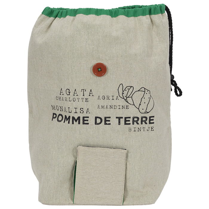 Cook Concept Bolsa-Dispensador de Patatas de Algodón-Lino