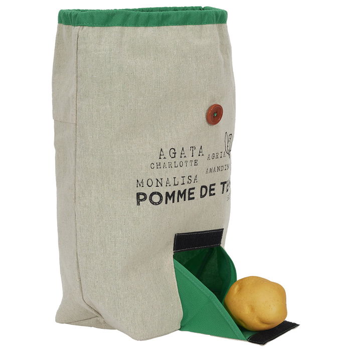 Cook Concept Bolsa-Dispensador de Patatas de Algodón-Lino