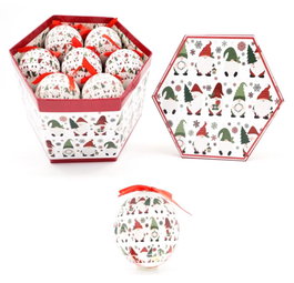DKD Home Decor Decoracion Colgante Navidad Tradicional Multicolor PVC Set de 14 Piezas 21 x 15.5 x 24 cm