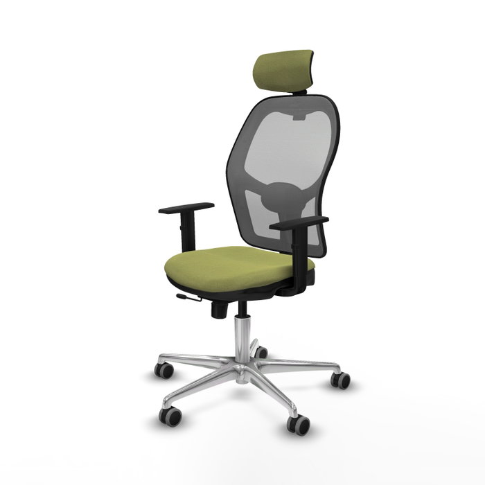 PIQUERAS Y CRESPO Silla de oficina Jorquera Verde oliva y Gris PIQUERAS Y CRESPO Silla de oficina Jorquera Verde oliva y Gris