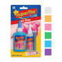 Supertite A2759 Kit Slime en Blíster con Cola, Activador y Purpurina, Colores Surtidos, Infantil, 60 ml + 20 ml