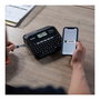 Brother PT-D460BTVP Etiquetadora de sobremesa con USB y Bluetooth 5.0, Kit con maletín, teclado QWERTY, cinta TZe de 18 mm, hasta 16 caracteres