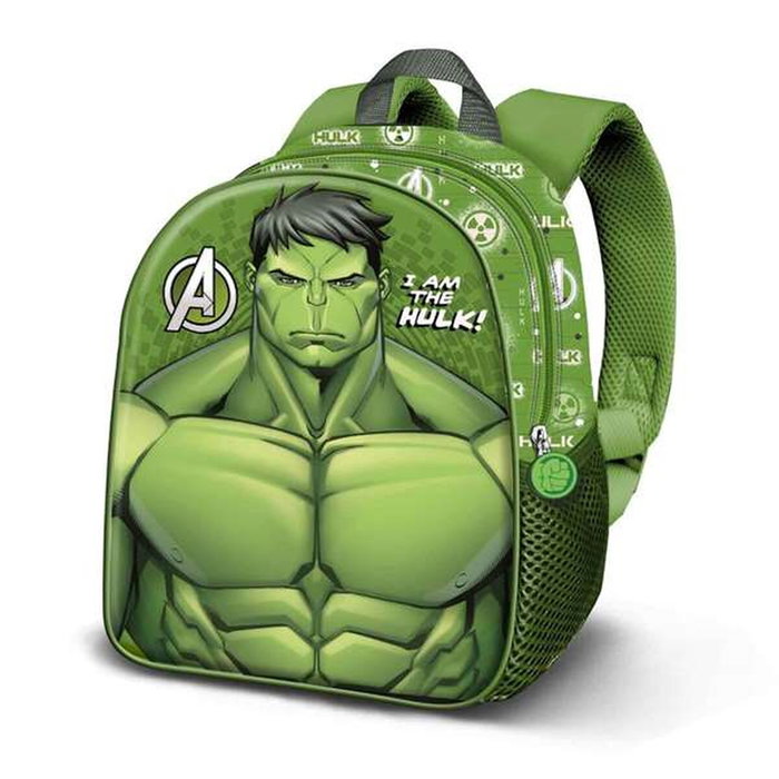 Karactermania Mochila 3D Hulk Rage Verde Karactermania Mochila 3D Hulk Rage Verde