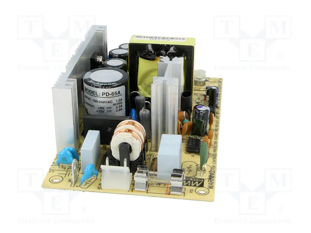 MEAN WELL PD-65A Fuente de alimentación abierta de 61,1W MEAN WELL PD-65A Fuente de alimentación abierta de 61,1W