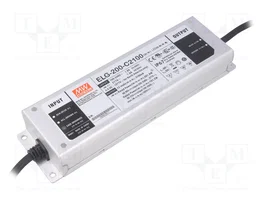 MEAN WELL ELG-200-C2100 Alimentador LED 201,6W 2100mA