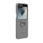 Samsung Silicone Case with Ring para Galaxy Z Flip6 y Z Flip7 FE - Grey