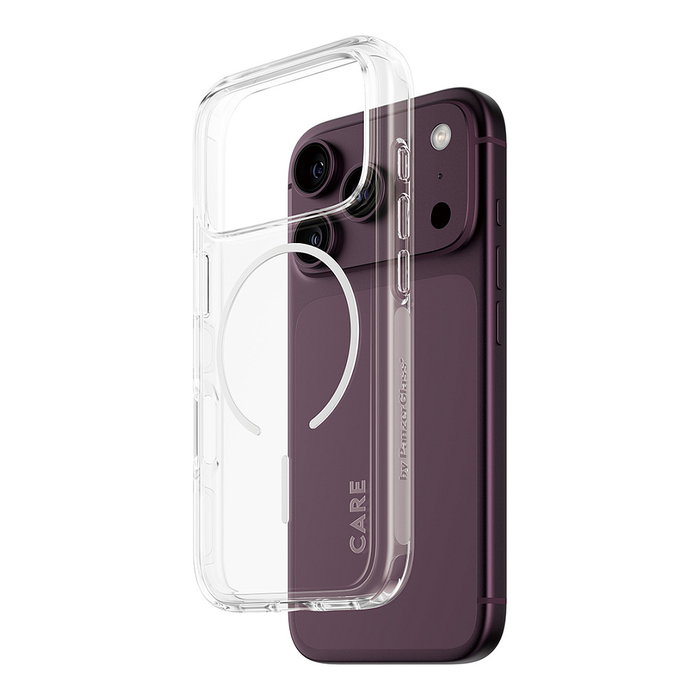 PanzerGlass CARE Urban Explorer Case Transparente Blanco MagSafe para iPhone 17 Pro / 18 Pro PanzerGlass CARE Urban Explorer Case Transparente Blanco MagSafe para iPhone 17 Pro / 18 Pro