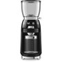 Molinillo de cafÉ smeg 50'style negro cgf11bleu