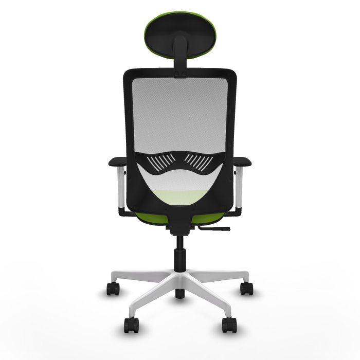PIQUERAS Y CRESPO Silla de oficina Zulema, Mecanismo Sincro, Pistacho y Blanco PIQUERAS Y CRESPO Silla de oficina Zulema, Mecanismo Sincro, Pistacho y Blanco