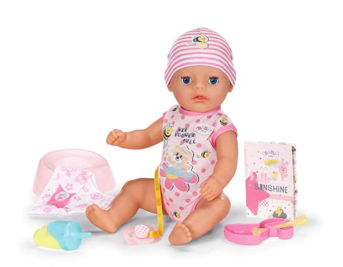 ZAPF CREATION BABY born Muñeca Niña Lena 36cm con 7 Funciones ZAPF CREATION BABY born Muñeca Niña Lena 36cm con 7 Funciones