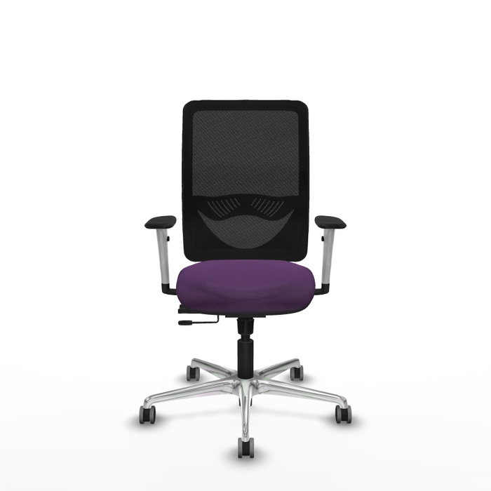 PIQUERAS Y CRESPO Silla de oficina Zulema con mecanismo Sincro/Traslack, Morado y Negro PIQUERAS Y CRESPO Silla de oficina Zulema con mecanismo Sincro/Traslack, Morado y Negro