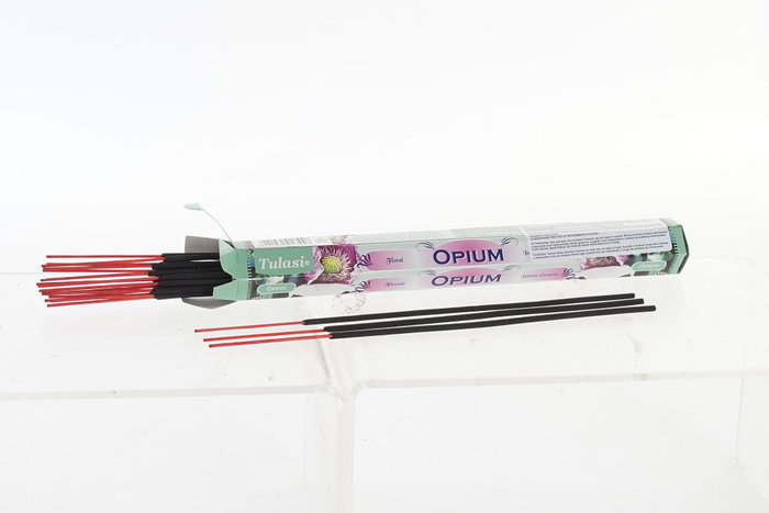 DKD Home Decor Set de 20 Varillas de Incienso Opio Bambú Aroma 25 cm