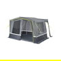 High Peak Tramp 2.0 Busvorzelt Tienda de Campaña Grupo, Estructura Rígida, Impermeable 4 m, Gris/Limette