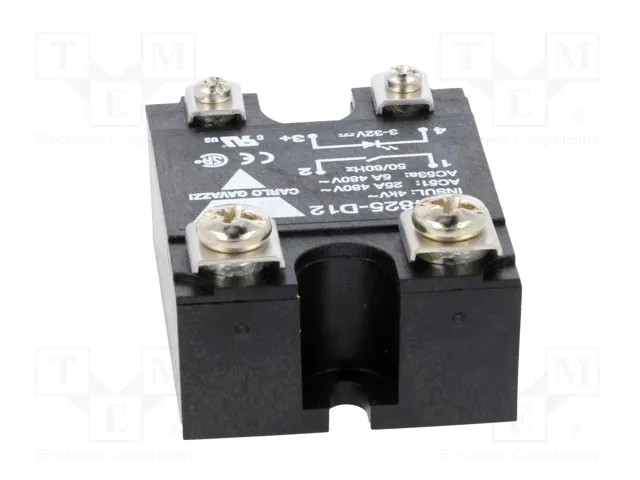 CARLO GAVAZZI RA4825-D12 Relé de Estado Sólido Monofásico 25A