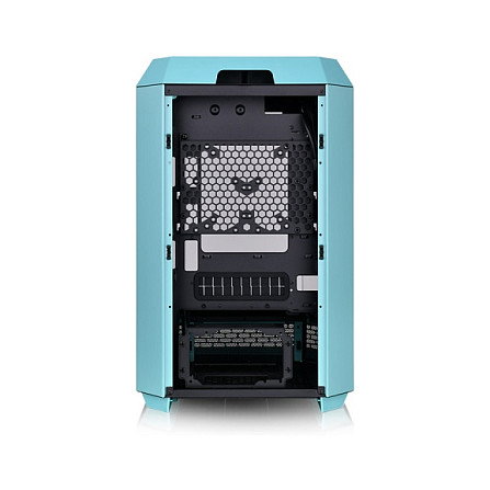 Thermaltake Caja PC The Tower 300 Turquoise Micro Torre ATX/Mini-ATX SPCC con Panel de Vidrio Templado para Hogar/Oficina