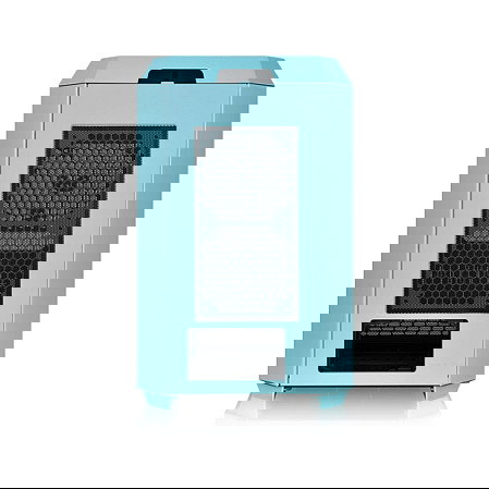 Thermaltake Caja PC The Tower 300 Turquoise Micro Torre ATX/Mini-ATX SPCC con Panel de Vidrio Templado para Hogar/Oficina