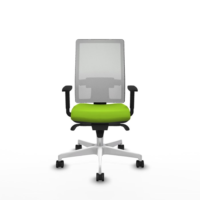 PIQUERAS Y CRESPO Silla de oficina Horna Pistacho y Blanco con mecanismo Sincro PIQUERAS Y CRESPO Silla de oficina Horna Pistacho y Blanco con mecanismo Sincro