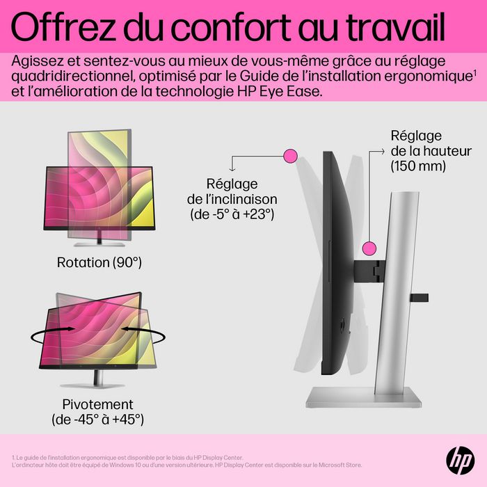 HP E24t G5 Monitor Táctil FHD