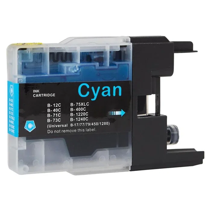 Generico Tinta Brother LC1240C Cyan 10 ml Bulk Generico Tinta Brother LC1240C Cyan 10 ml Bulk