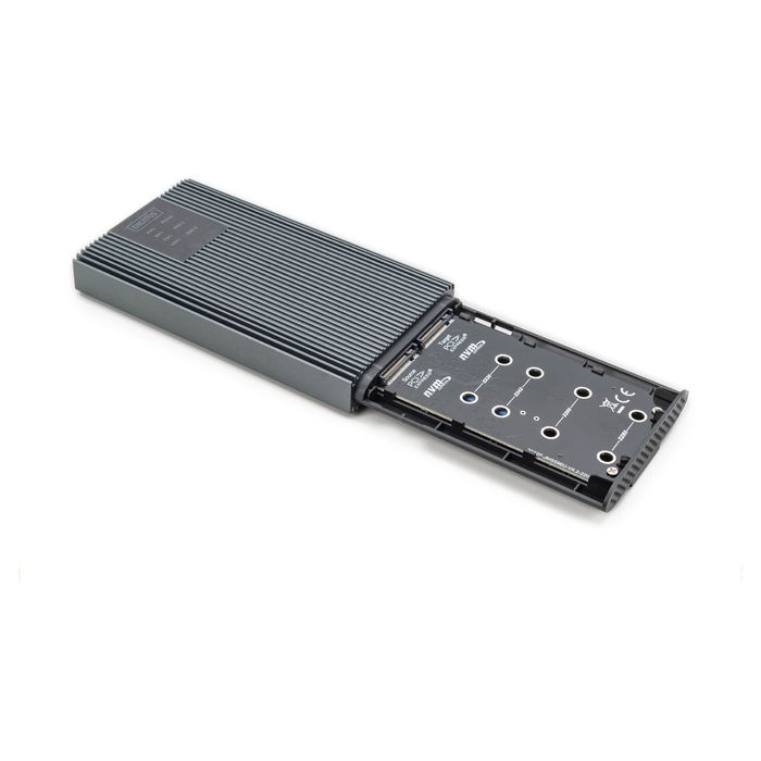 Digitus M.2 NVMe Klonstation 20Gbits USB 3.2 Gen2 Estación Clonación SSD NVMe Externa Sin Herramientas Aluminio Verde Digitus M.2 NVMe Klonstation 20Gbits USB 3.2 Gen2 Estación Clonación SSD NVMe Externa Sin Herramientas Aluminio Verde