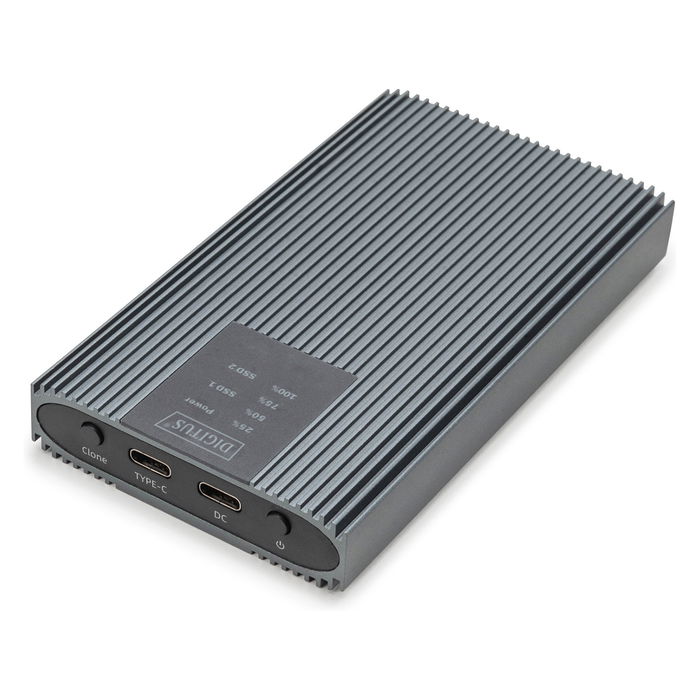 Digitus M.2 NVMe Klonstation 20Gbits USB 3.2 Gen2 Estación Clonación SSD NVMe Externa Sin Herramientas Aluminio Verde Digitus M.2 NVMe Klonstation 20Gbits USB 3.2 Gen2 Estación Clonación SSD NVMe Externa Sin Herramientas Aluminio Verde